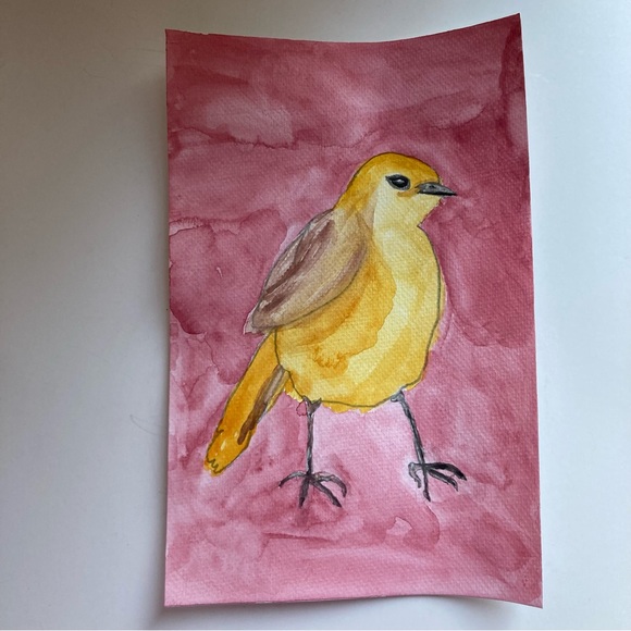 Watercolor Bird - Picture 1 of 3